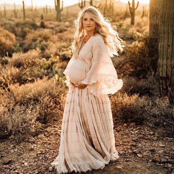 Boho Handmade Dress: photo shoot dress - Picture 3 of 6